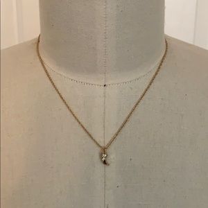 ✨3/$20 Banana Republic Gold Pave Necklace✨